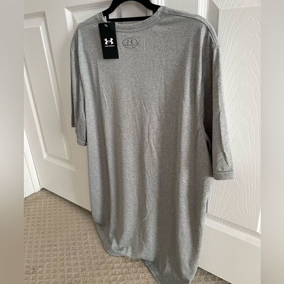 NWT Under Armour Mens Short Sleeve Chest Logo Shirt - Picture 4 of 5